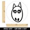 Lovely Horse Face Self-Inking Rubber Stamp for Stamping Crafting Planners
